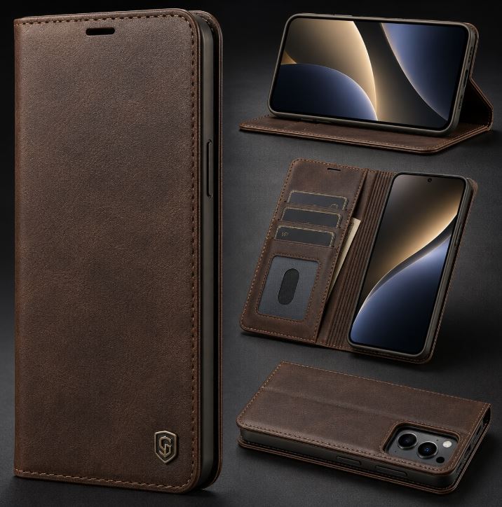 Premium Leather Flip Cover